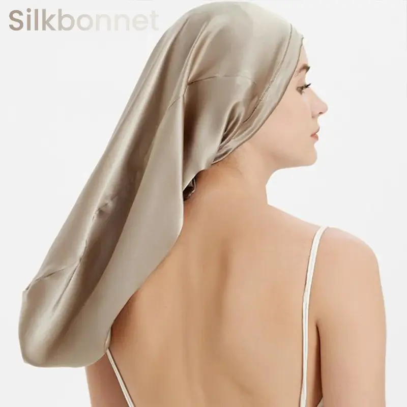 Silk bonnets for long hair